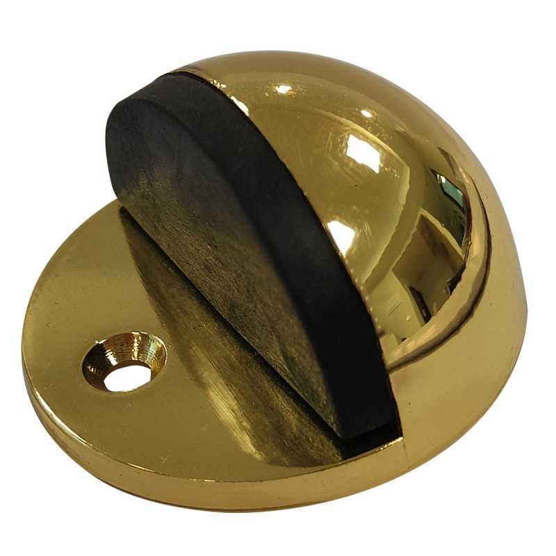 Tope tipo catarina para puerta latón brillante Lock Tope tipo catarina para puerta latón brillante Lock