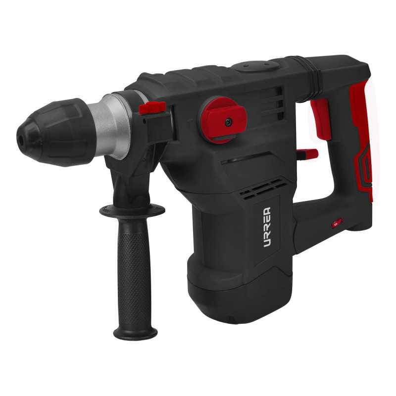 Rotomartillo electroneumático SDS Plus 1320 W, 120 V, 5J, 0-800 RPM Urrea Rotomartillo electroneumático SDS Plus 1320 W, 120 V, 5J, 0-800 RPM Urrea