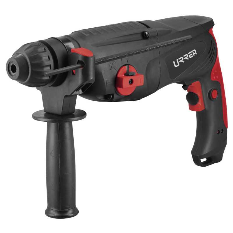 Rotomartillo electroneumático SDS Plus 800 W, 120 V, 3J, 0-1100 RPM Urrea Rotomartillo electroneumático SDS Plus 800 W, 120 V, 3J, 0-1100 RPM Urrea