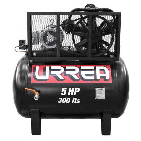 COMP9503 Compresor de aire eléctrico de banda 300 Lt 5 HP 220 V - 440 V Urrea
