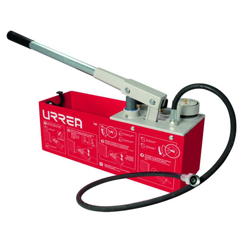 768 Bomba de comprobación de fugas 60 bar (860 psi) Urrea 768 Bomba de comprobación de fugas 60 bar (860 psi) Urrea