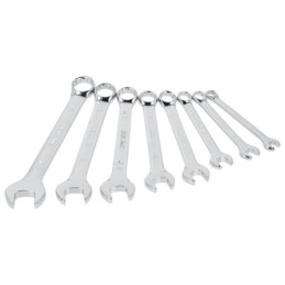 823 Llave de estrías pulido espejo de 45° en pulgadas 12 puntas 3/8" x 7/16" Surtek