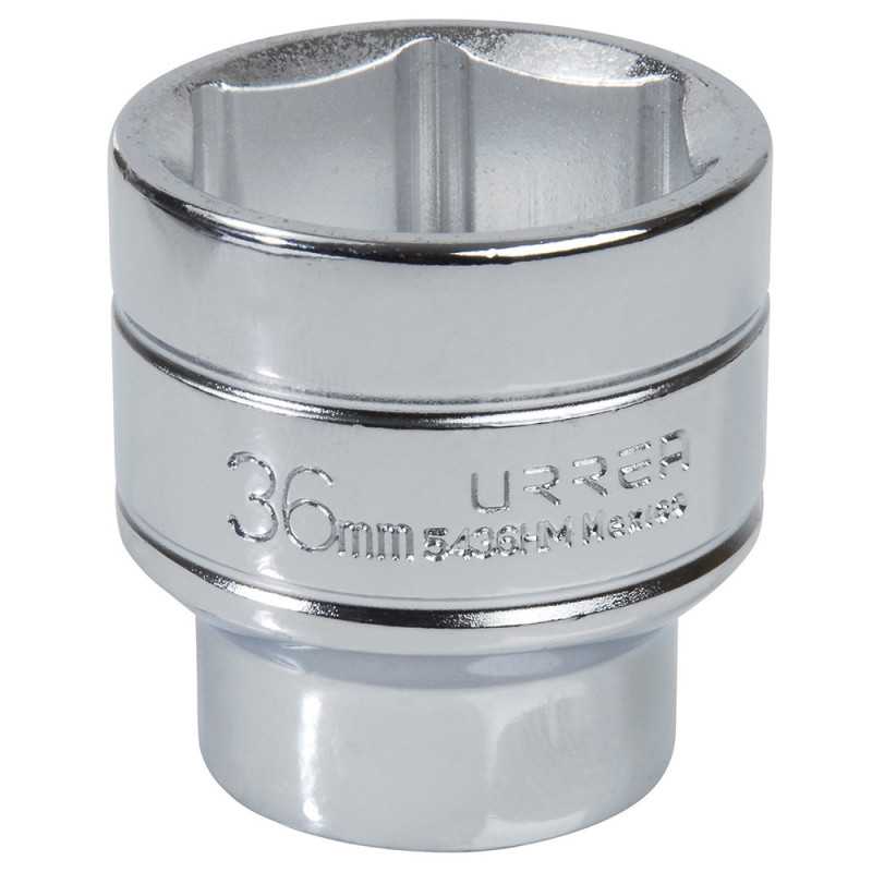 5436HM Dado cuadro de 1/2" 6 puntas métrico 36 mm Urrea 5436HM Dado cuadro de 1/2" 6 puntas métrico 36 mm Urrea