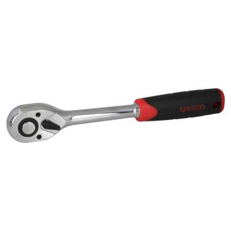 Matraca reversible con mango bimaterial, quick release, para dado cuadro de 1/2" Urrea