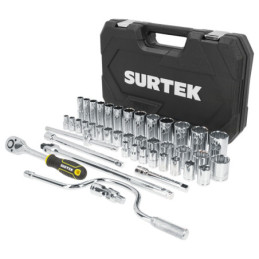 F5940H Dado en pulgadas cuadro de 3/4" 6 puntas 1-1/4" Surtek
