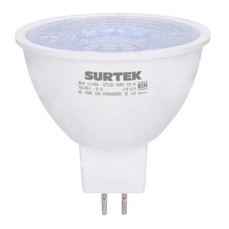 Lámpara de LED tipo GU5.3, 4 W luz cálida Surtek