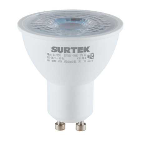 Lámpara de LED tipo GU10, 4 W luz cálida Surtek