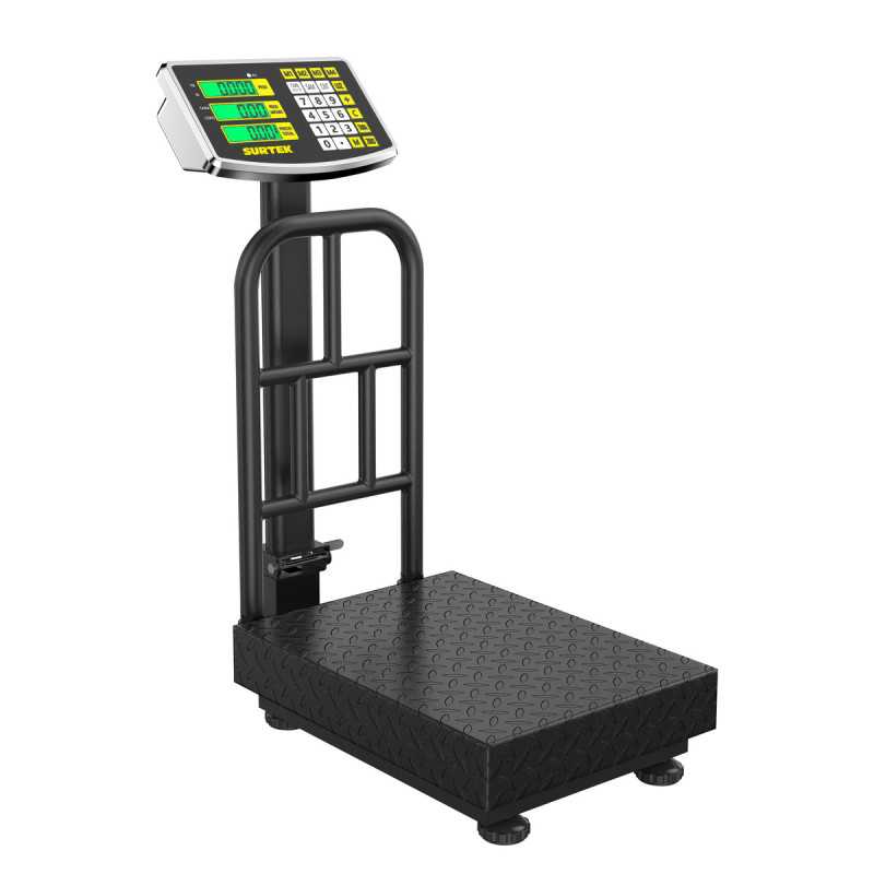 Báscula digital de plataforma 100 Kg Surtek Báscula digital de plataforma 100 Kg Surtek