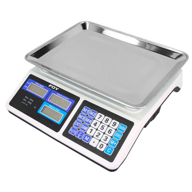 Báscula electrónica 40 Kg Foy Báscula electrónica 40 Kg Foy