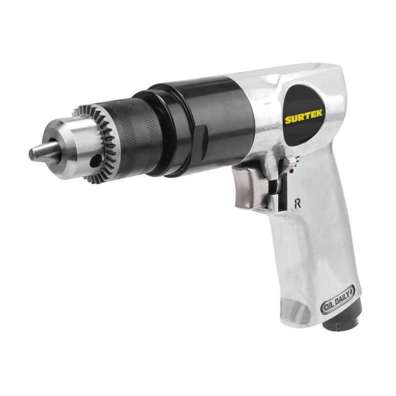 Taladro neumático 3/8" 1,800 RPM reversible Surtek Taladro neumático 3/8" 1,800 RPM reversible Surtek