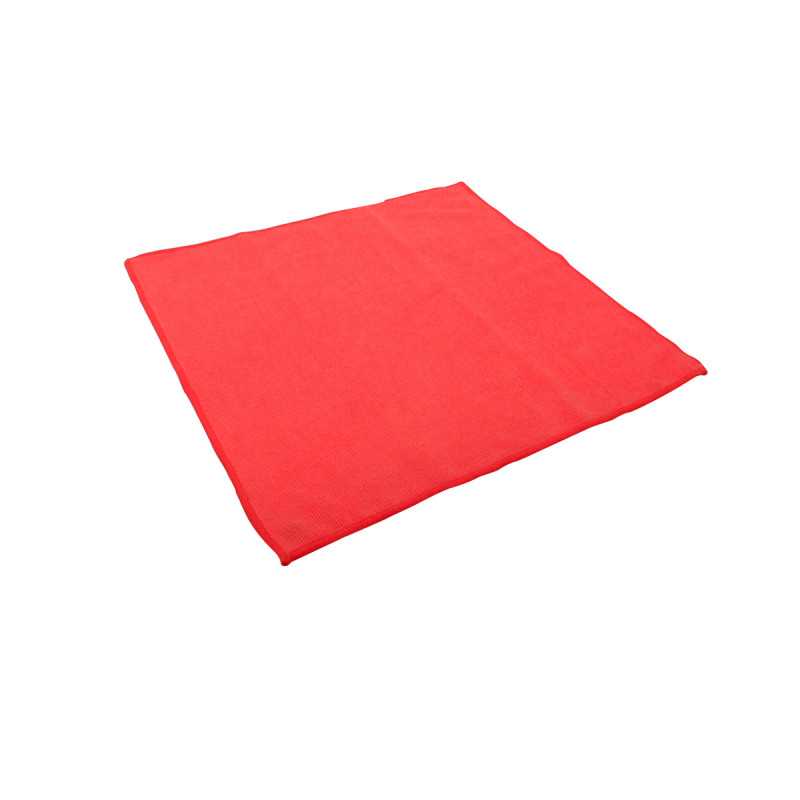 Paño de microfibra de 40 x 40 cm rojo Foy Paño de microfibra de 40 x 40 cm rojo Foy