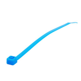 Cinchos plásticos 150 x 3.6 mm, tensión 18 kg de 50 piezas, color azul Surtek