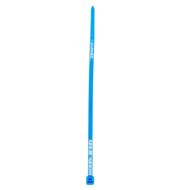 Cinchos plásticos 300 x 4.6 mm, tensión 22 kg de 50 piezas, color azul Surtek Cinchos plásticos 300 x 4.6 mm, tensión 22 kg de 50 piezas, color azul Surtek