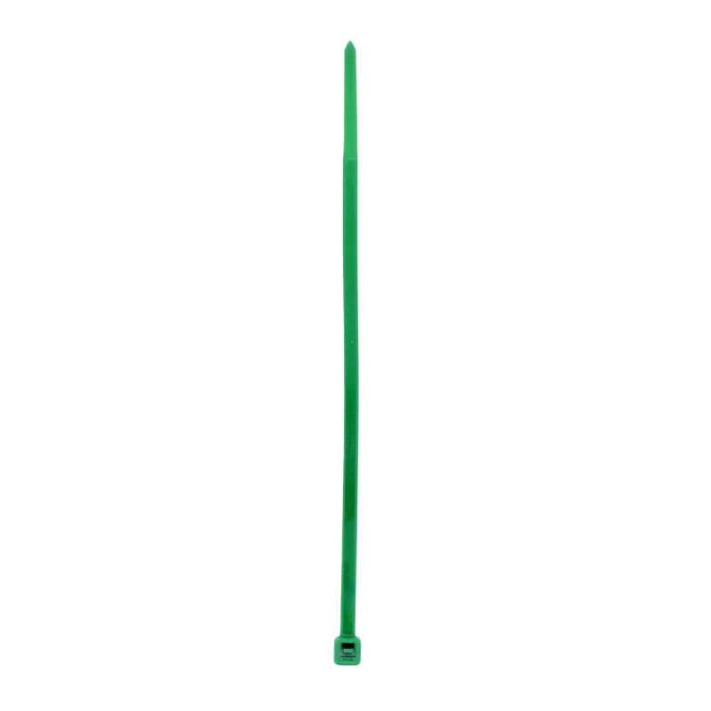 Cinchos plásticos 300 x 4.6 mm, tensión 22 kg de 50 piezas, color verde Surtek Cinchos plásticos 300 x 4.6 mm, tensión 22 kg de 50 piezas, color verde Surtek