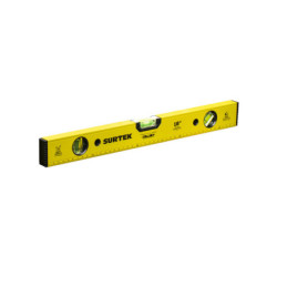 Flexómetro con carcasa anti-impacto cinta color negro 3 m x 16 mm Surtek