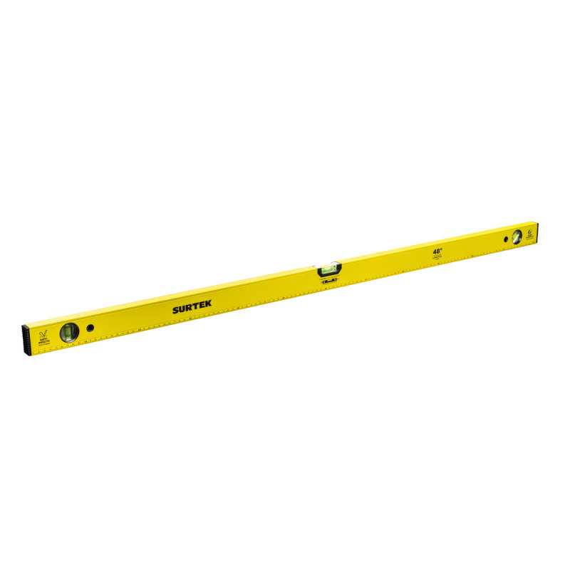 Nivel magnético de aluminio 48" Surtek Nivel magnético de aluminio 48" Surtek