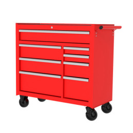 5495 Caja metálica usos múltiples color rojo 19" x 8" x 1" Urrea