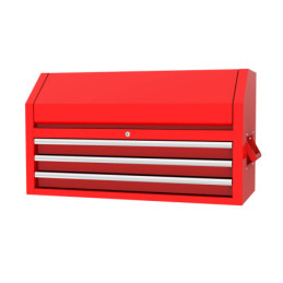 143202 Caja portaherramientas plástica con broches plásticos y organizador 22" x 10" x 10" Foy