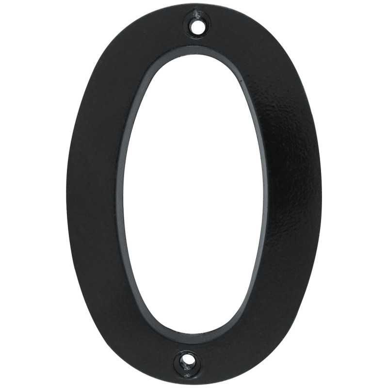 Número 0 slim 4" negro Lock Número 0 slim 4" negro Lock