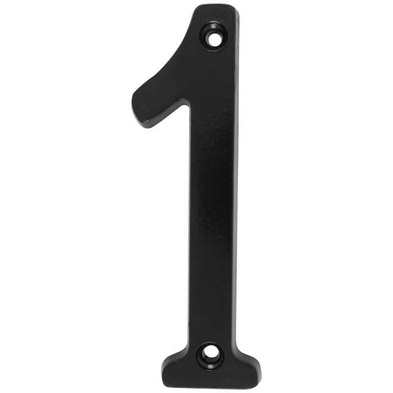 Número 1 slim 4" negro Lock Número 1 slim 4" negro Lock