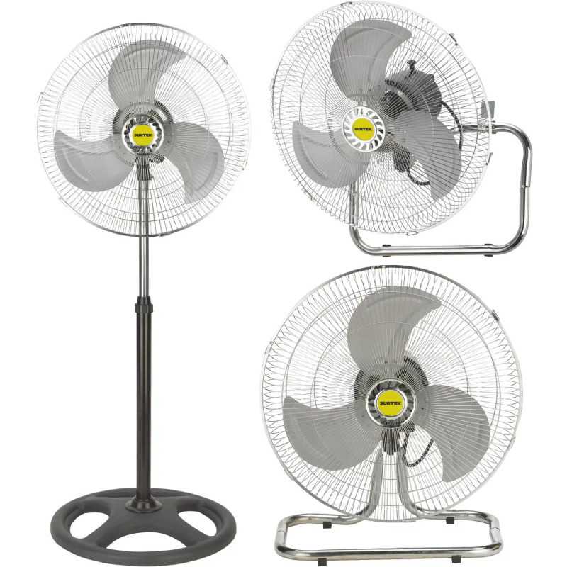 Ventilador 3 en 1, 3 velocidades, 18" Surtek