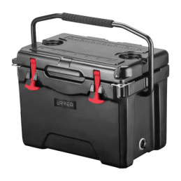 127117 Silla plegable de loneta con porta vaso Surtek