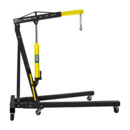 Pluma hidráulica plegable con patas V, 1 ton Urrea