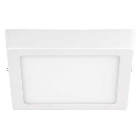 LLS12C Luminario de LED de sobreponer cuadrado 12 W luz fría Surtek