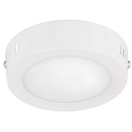 LLS6R Luminario de LED de sobreponer redondo 6 W luz fría Surtek