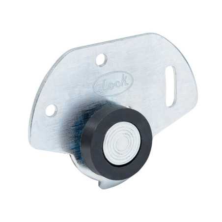 CCLOP Juego de carretilla al piso para clóset galvanizada Lock