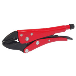 208G Pinza para electricista con mango rubber grip de 9-1/2" alta palanca poncha terminal Urrea