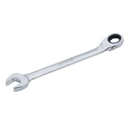 1211MCMR Llave combinada pulido espejo de matraca spline reversible métrica 11 mm Urrea