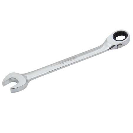 1222CMR Llave combinada pulido espejo de matraca spline reversible en pulgadas 11/16" Urrea