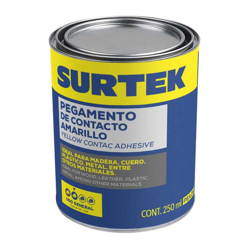 PEA25 Pegamento de contacto amarillo 250 ml Surtek