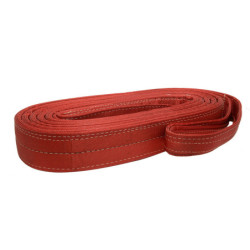 RP7F Rodaja de fierro con poliuretano rojo fija 3" Surtek