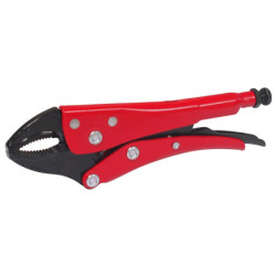 282GR Pinza para electricista con mango rubber grip de 4-3/4" punta larga sin corte con resorte Urrea