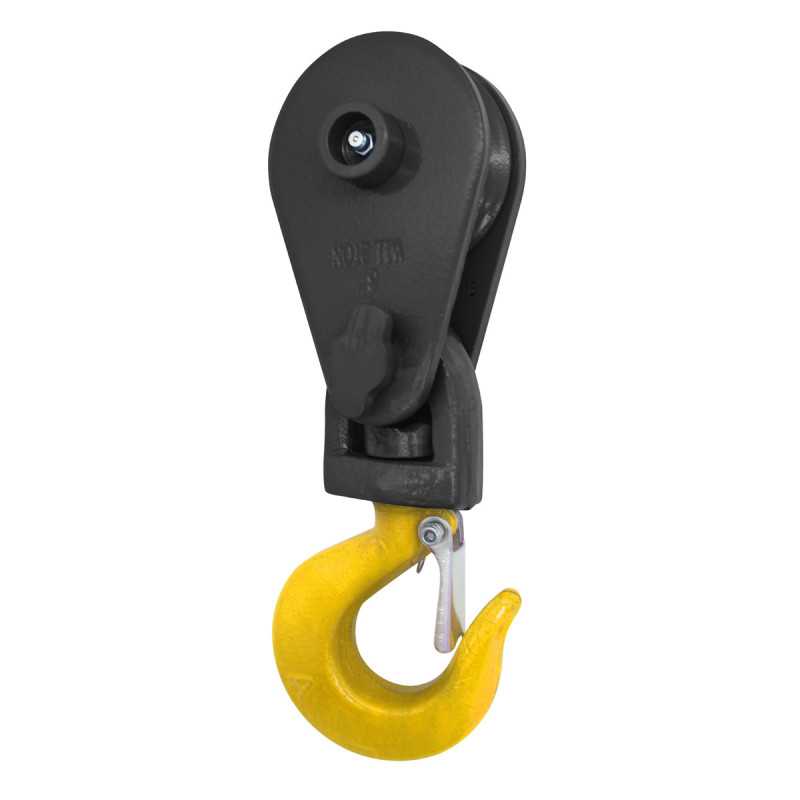 PGA2 Polea con gancho para cable 3/8" 2 ton Surtek