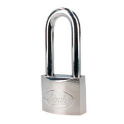 L6808LB Número 8 slim 4" latón brillante Lock