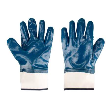 GALNS Guantes de algodón con recubrimiento de nitrilo talla G Surtek