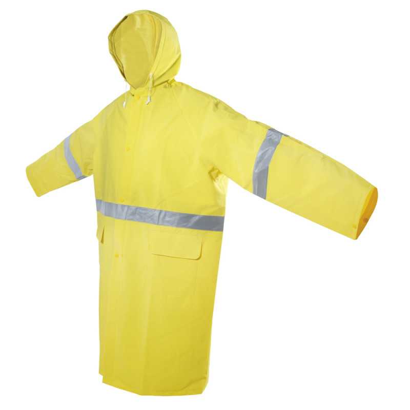 137611 Gabardina impermeable con cintas reflejantes CH Surtek 137611 Gabardina impermeable con cintas reflejantes CH Surtek