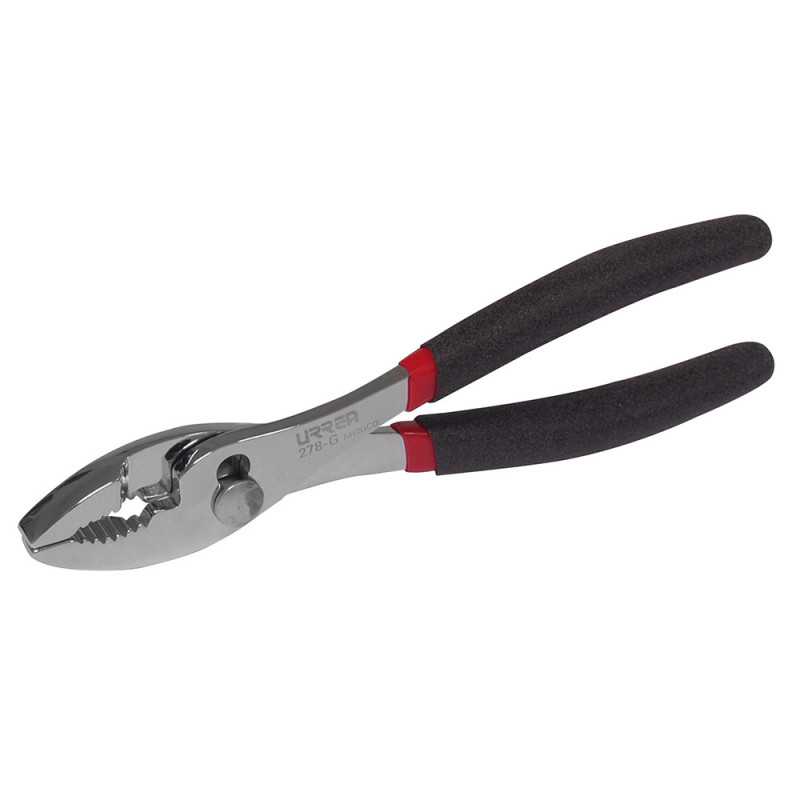 278G Pinza para mecánico mango rubber grip de 8" Urrea 278G Pinza para mecánico mango rubber grip de 8" Urrea