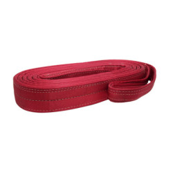 RR10G Rodaja de poliuretano rojo giratoria 4" Surtek