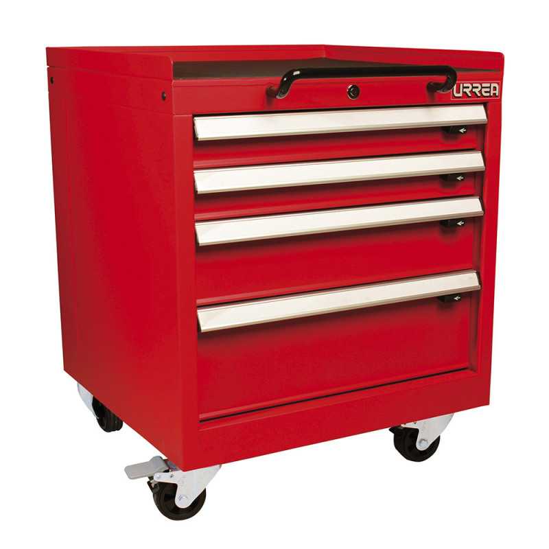 MP23M4 Gabinete móvil 4 gavetas 23" serie MP Urrea MP23M4 Gabinete móvil 4 gavetas 23" serie MP Urrea