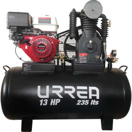 COMP9235A Compresor de aire eléctrico a gasolina 235 Lt 13 HP Urrea