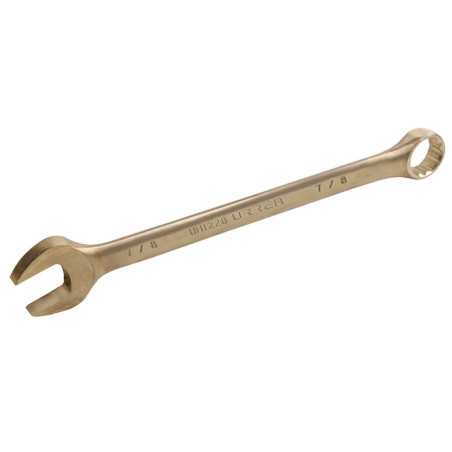 UH1228 Llave combinada de bronce-aluminio antichispa en pulgadas 12 puntas 7/8" Urrea
