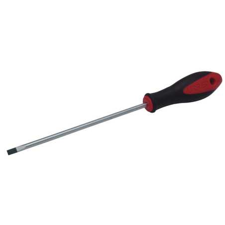 8635 Destornillador con mango bimaterial punta cabinet barra redonda 3/16" x 8" Urrea