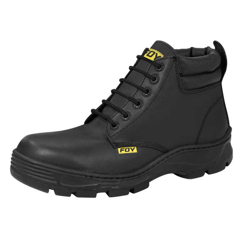 144534 Botas de seguridad collarín doble con casquillo de acero 26 cm Foy 144534 Botas de seguridad collarín doble con casquillo de acero 26 cm Foy