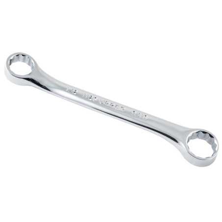1126 Llave de estrías pulido espejo de 15° en pulgadas 12 puntas 1/2" x 9/16" Urrea