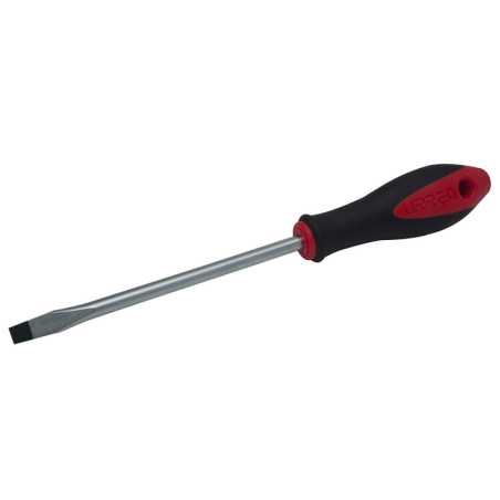 8602 Destornillador con mango bimaterial punta plana barra redonda 3/16" x 4" Urrea