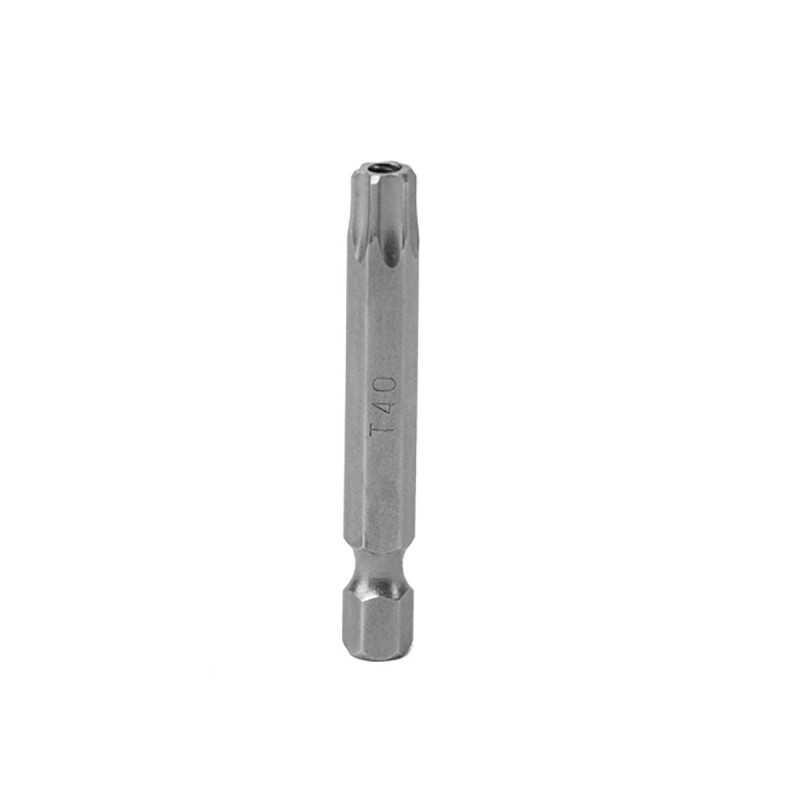 PTS102 Punta Torx seguridad de poder para destornillador hexágono de 1/4" T10 x 2" 5 piezas Surtek